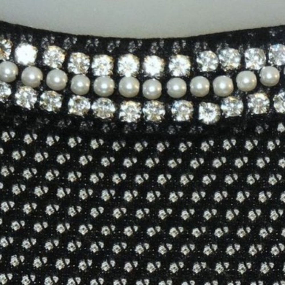 Maison Jules Rhinestone Collar Cocktail Dress XXL - Picture 2 of 7
